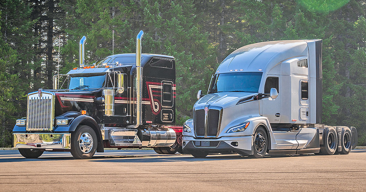 Kenworth celebrates 100th anniversary with specialedition W900 and