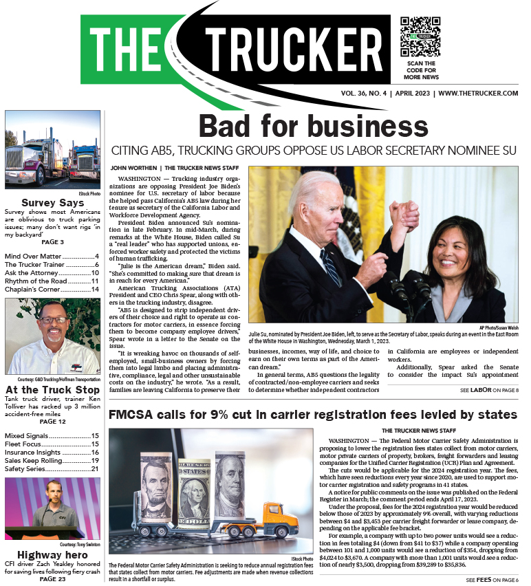 The Trucker Newspaper Digital Edition April 2023