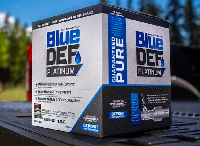 New BlueDEF Platinum helps reduce harmful deposits in trucks’ exhaust ...