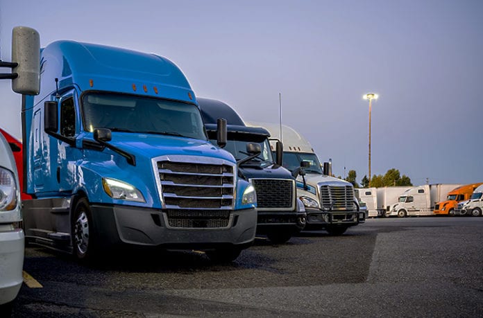 US 1 Logistics offers secure overnight parking for commercial trucks in ...