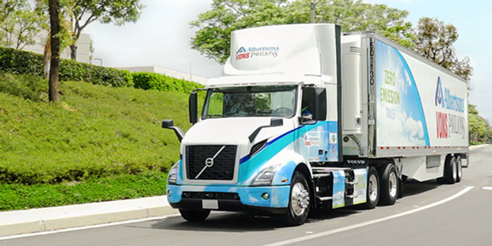 Albertsons makes nation’s first zero-emission grocery delivery using ...
