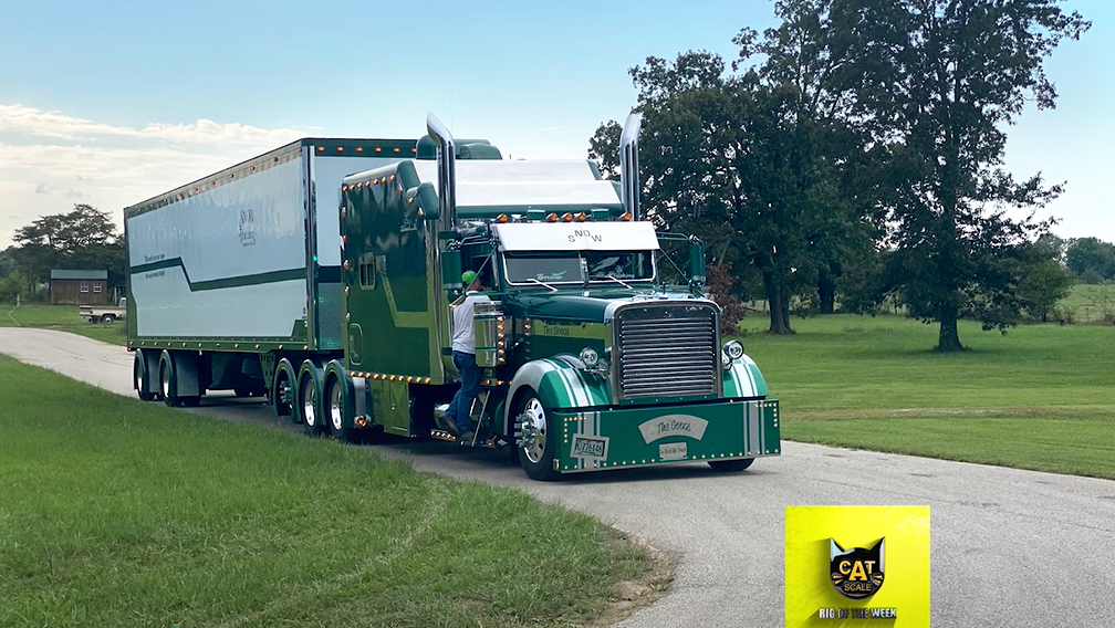 April 2, 2019/287 Trucking cat scale Reweigh. Russellville, Arkansas 