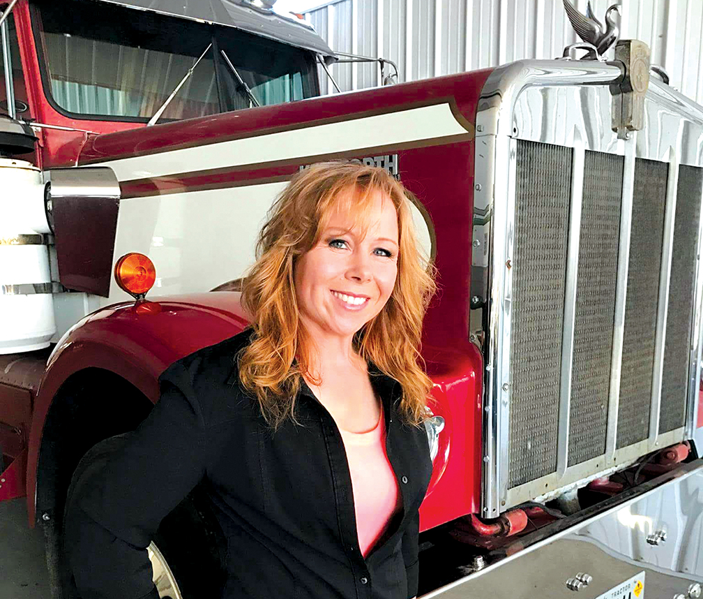Sargento worker is among the first female truck driver apprentices