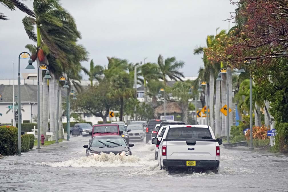 Tropical Storm Nicole weakens to depression, reaches