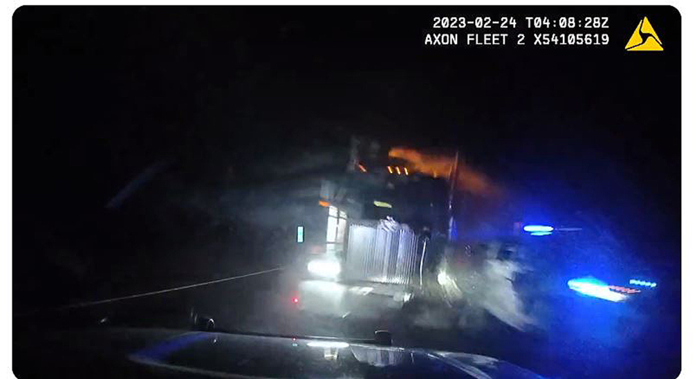 Camera captures moment big rig slams into 2 New Jersey State Patrol ...