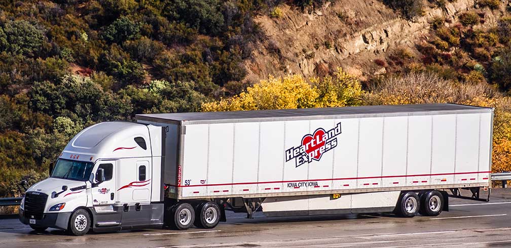 Heartland Express Sees Nearly 25% Increase In Operating Revenues For 