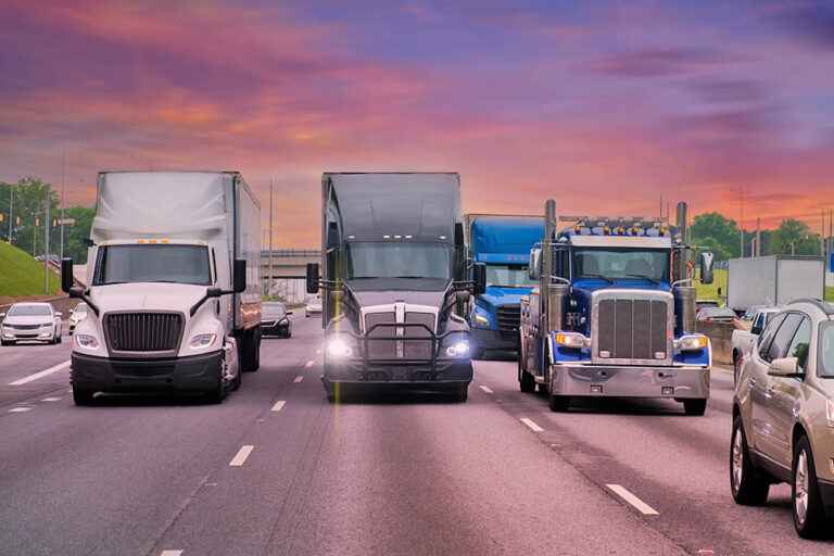 Study shows support for big rig mileage fees
