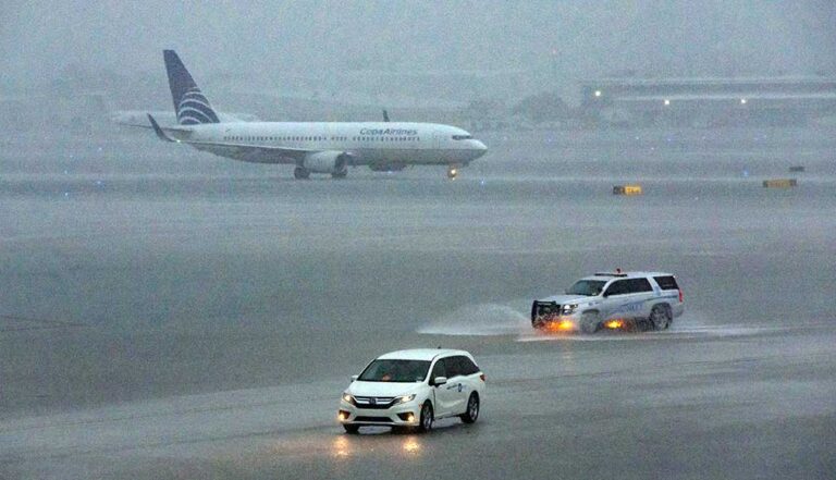 ‘Life-threatening’ floods block highways in southern Florida, more storms expected