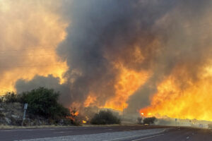 Wildfire Arizona Wickenburg
