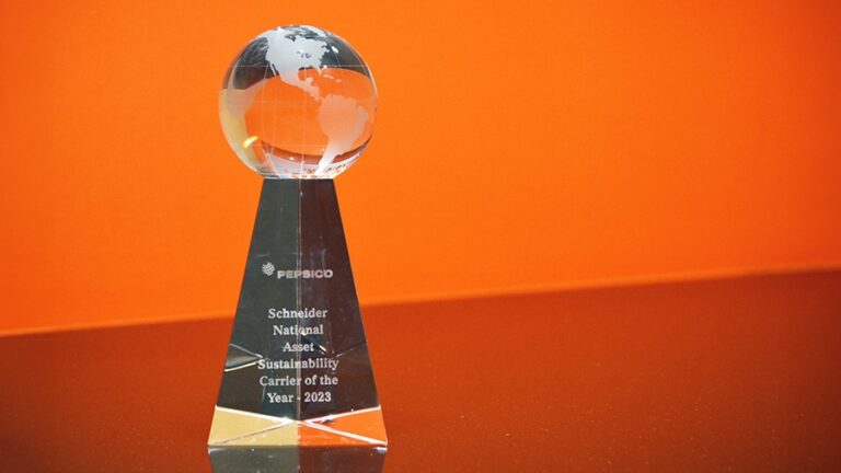 Schneider named PepsiCo’s Asset Sustainability Carrier of the Year for third consecutive year 