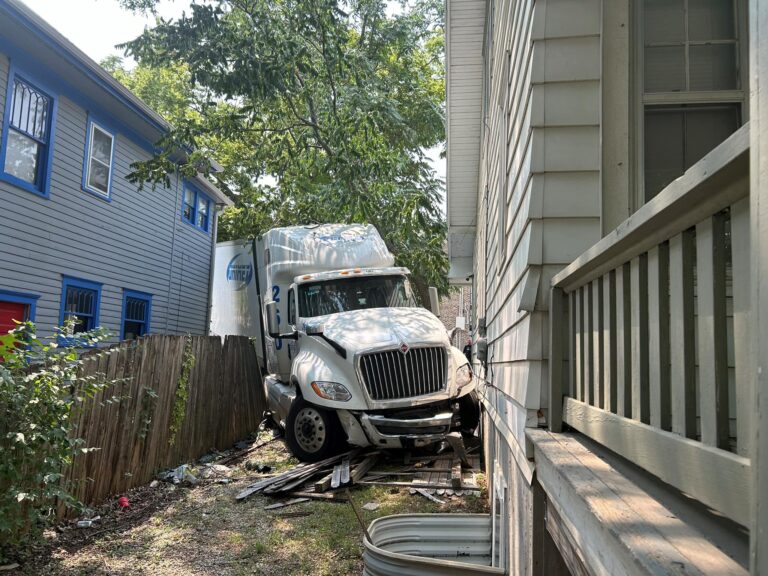 Driverless semi crashes into Kansas home 