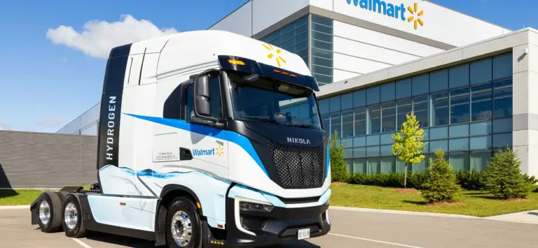Walmart Canada puts hydrogen fuel cell trucks on the road