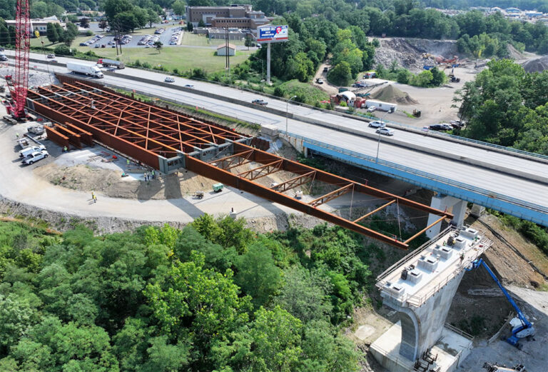 ‘Bridge launching’ begins on southbound portion of Ohio’s State Route 8 replacement project