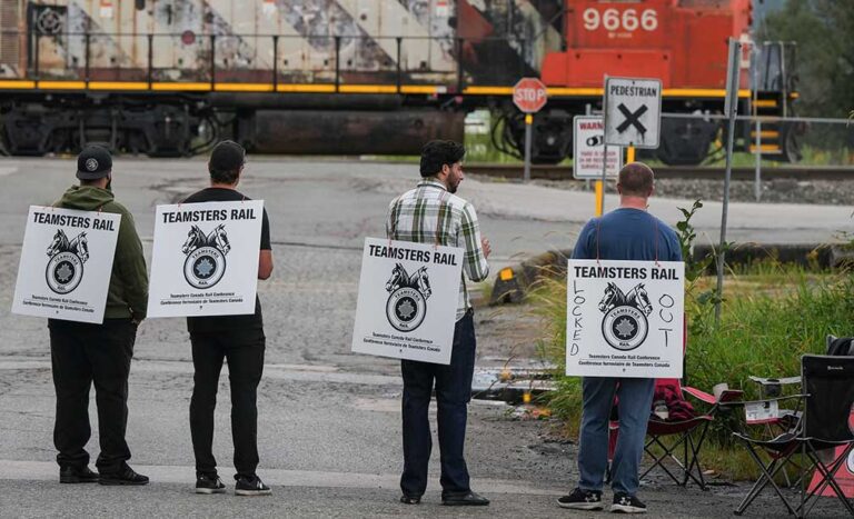 Teamsters cry foul as government forces arbitration in Canadian rail dispute