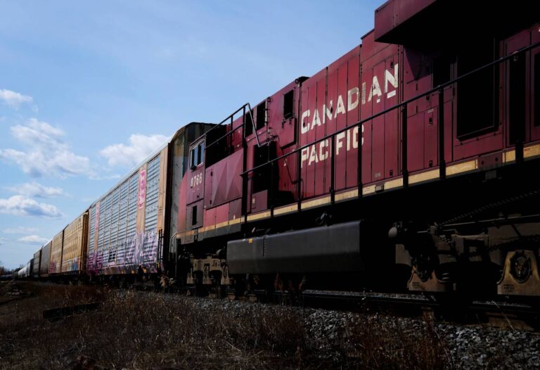 Trucking industry could be called on to take up slack if work stops at major Canadian railroads