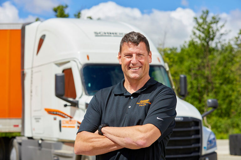 Schneider driver Greg Swift reaches 5 million mile mark