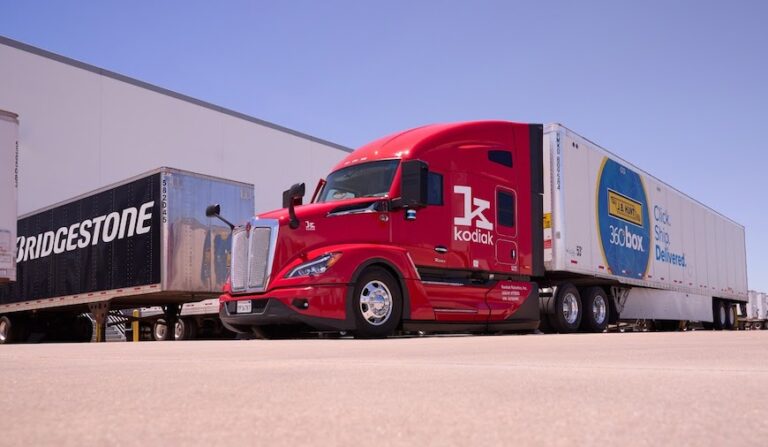 JB Hunt, Kodiak Robotics, Bridgestone pass 50k mark in autonomous long-haul trucking miles