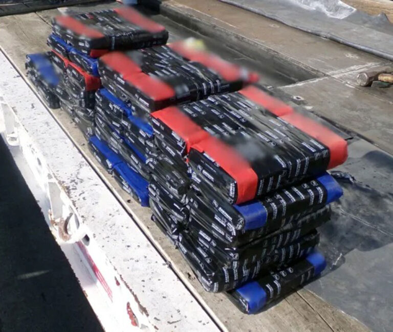 CBP finds fentanyl, cocaine in commercial flatbed trailer