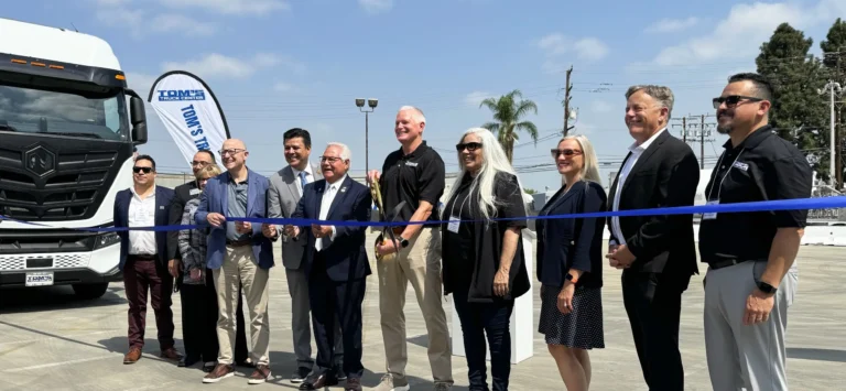 Embracing the future: Tom’s Truck Center opens country’s first onsite hydrogen refueling station