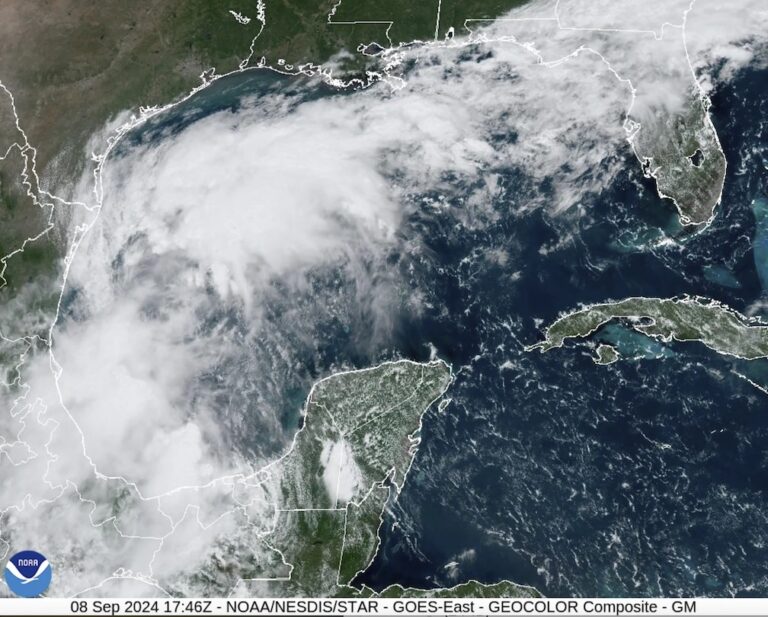 Tropical Storm Francine forms off Mexico and is expected to hit Louisiana as a hurricane