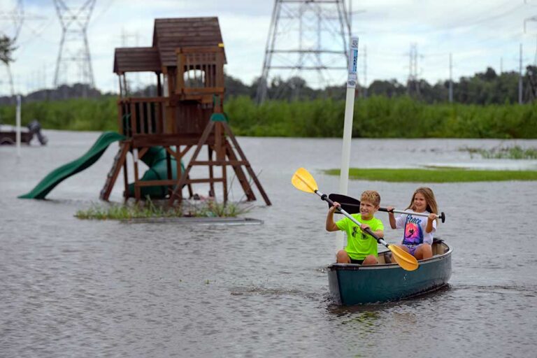 Francine weakens and moves inland after lashing Louisiana