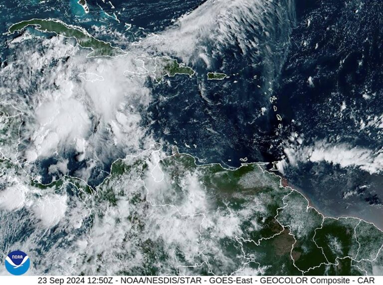 Southeast US prepares for a major hurricane heavy rains pelt the Cayman Islands