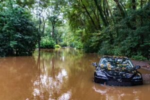 AP Vehicle in Water