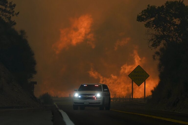 Cooler weather in Southern California helps in wildfire battle