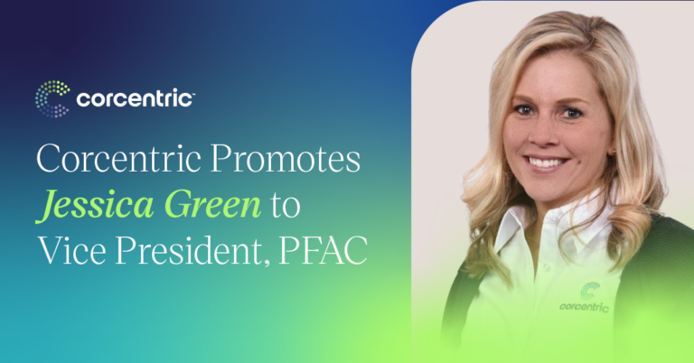 Jessica Green promoted to vice president of sales supplier performance for Corcentric’s PFAC division