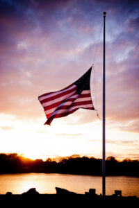 Flag at Half Mast