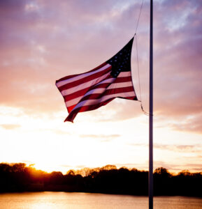 Flag at Half Mast