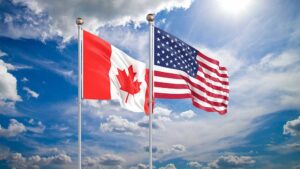 Canada & US Flags iStock web