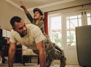 Military Dad Push Up iStock