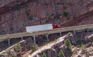 Truck Moving on Upslope iStock 2165440926 web