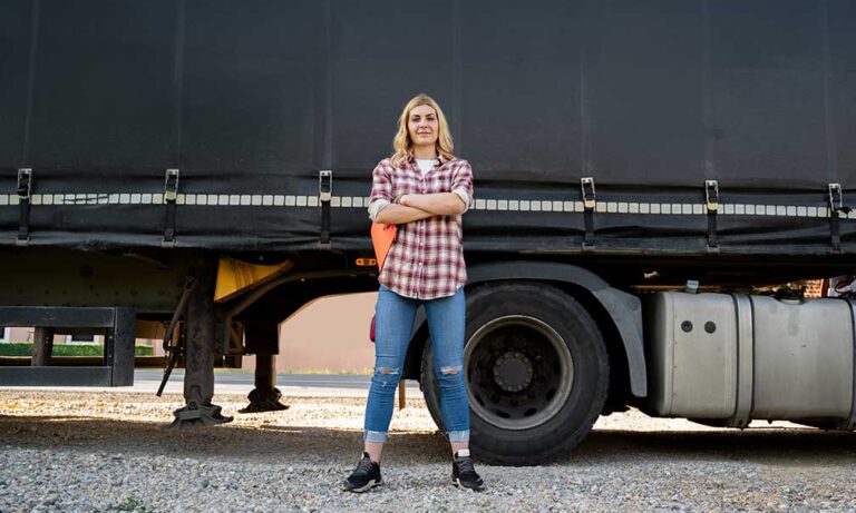 Keep on trucking: More women are becoming professional truck drivers