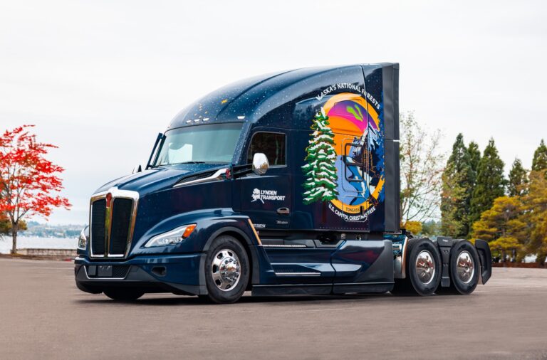 Holiday heroes: Special Kenworth T680 to transport US Capitol Christmas tree from Alaska to DC