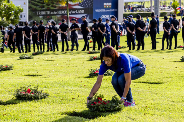 Remembering those who served: Crowley participates in Wreaths Across America