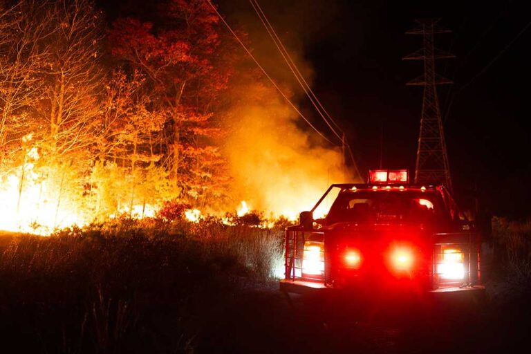 Wildfires keep coming in bone-dry New Jersey