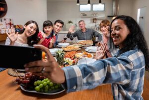 Family Selfie iStock 1435347228