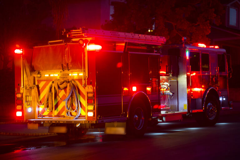 Freeway shut down, one dead when vehicle is hurled into path of semi truck