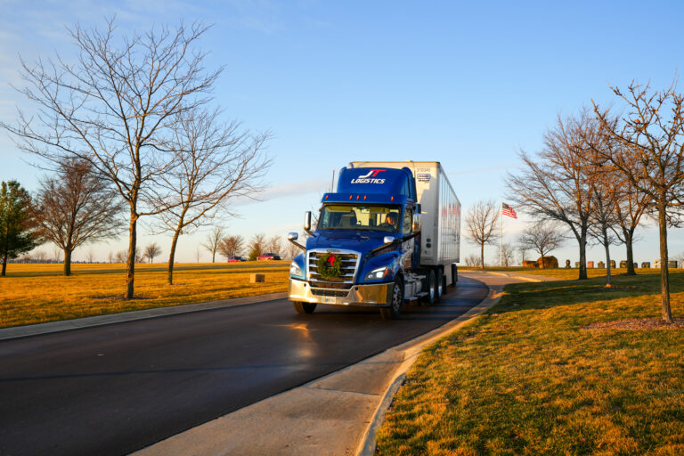 JT Logistics driver’s moving tribute to late husband and fallen veterans