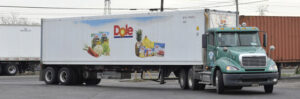 dole truck incoming