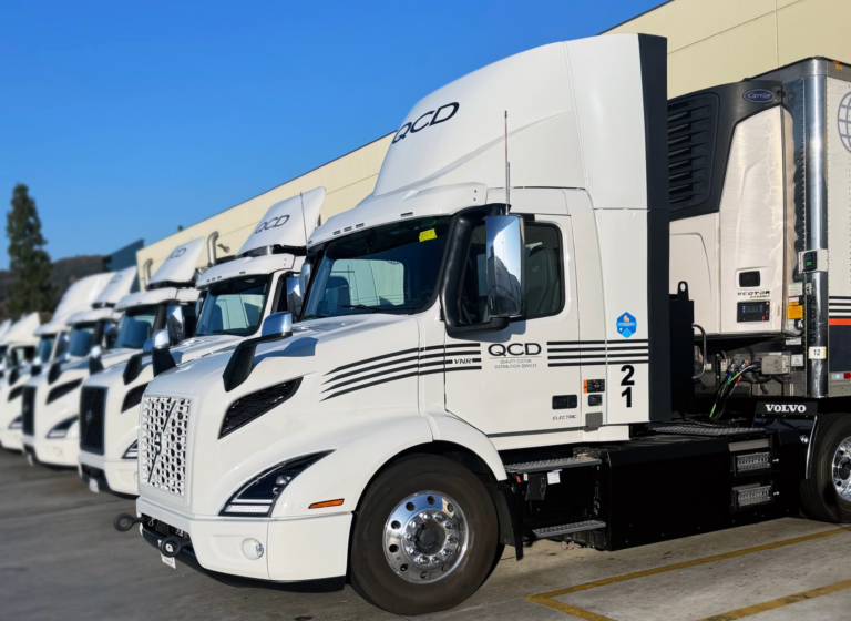 Volvo Financial Services drives QCD’s expansion of zero-tailpipe emission Volvo VNR Electric Fleet with innovative financing solutions