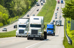 Trucks On A Busy Highway REWORKED