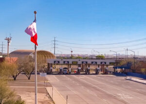 United States and Mexico International Bridge