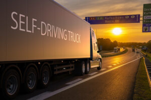 truck in autonomous driving version