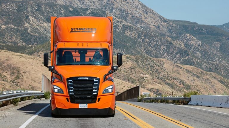 Schneider National ends Q4 on a positive note