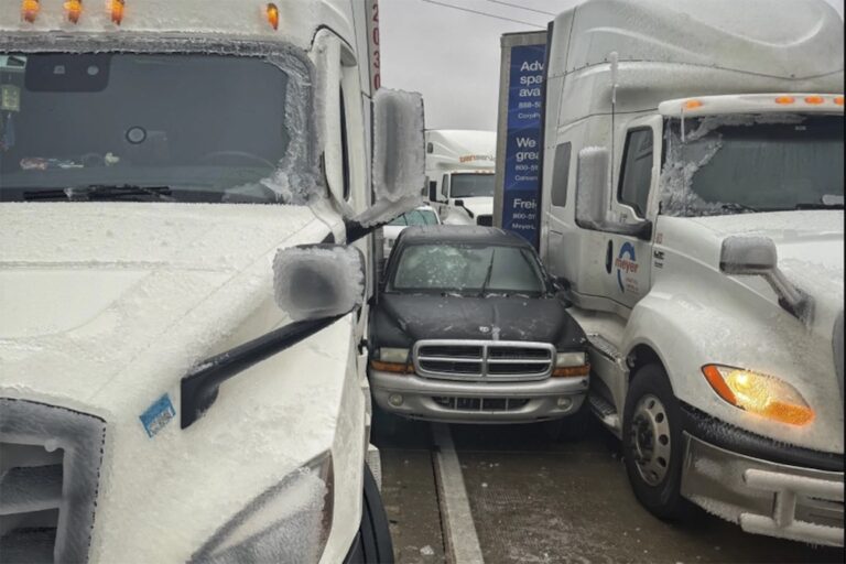 A major winter storm threatens parts of the central U.S. with snow, ice and even blizzards