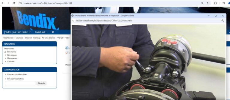 Bendix On-Line Brake School surpasses 200,000 registered users