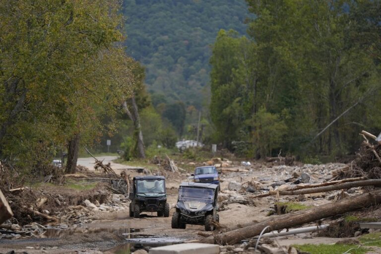 Some in Hurricane Helene-ravaged North Carolina embrace Trump’s push to abolish FEMA